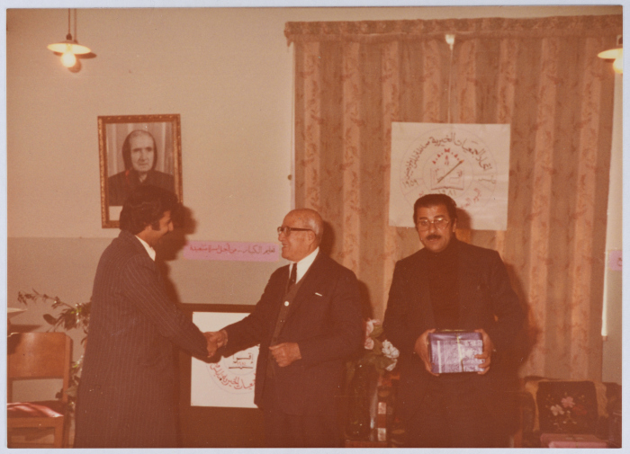 The award ceremony for the high-achievers in the literacy class of 1981