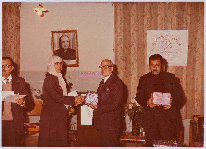 The award ceremony for the high-achievers in the literacy class of 1981