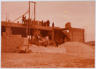 During the construction of Anabta Charitable Association - Tulkarm