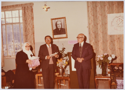 The award ceremony for the high-achievers in the literacy class of 1981