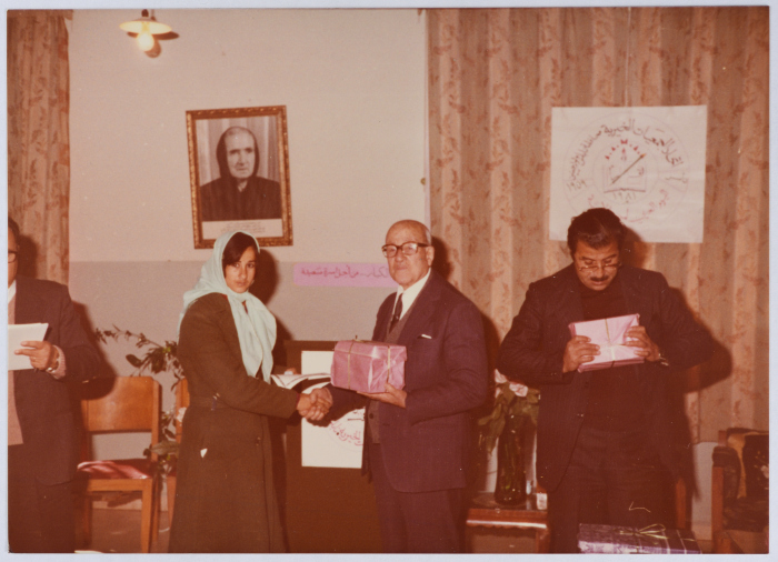 The award ceremony for the high-achievers in the literacy class of 1981
