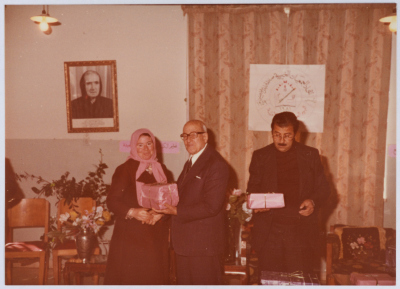 The award ceremony for the high-achievers in the literacy class of 1981