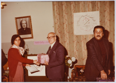 The award ceremony for the high-achievers in the literacy class of 1981