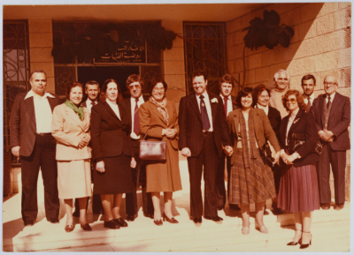 The Mayor of Dundee, Scotland visit to the Arab Women Union Society - Nablus