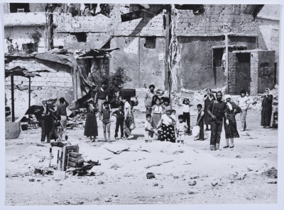 Destroyed Buildings, Burj al-Barajneh Camp, 1987