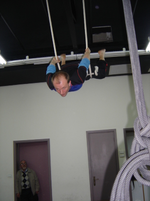 A Glimpse of a Workshop for the First Cohort of Trainers at the Palestinian Circus School
