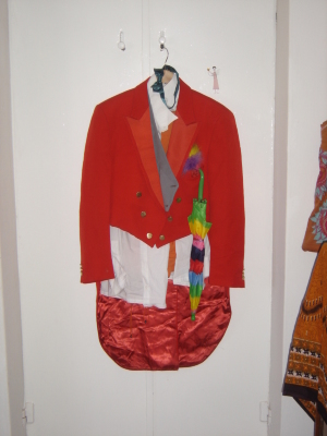 Costumes from the Palestinian Circus School
