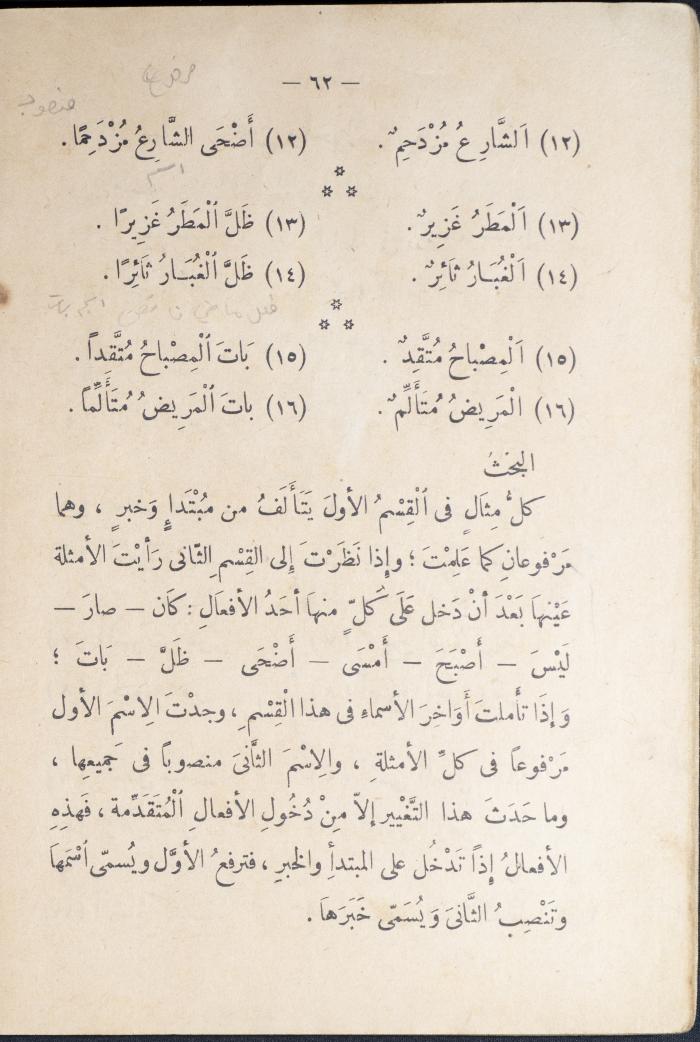 كتاب في قواعد اللغة العربية، أربعينيات القرن العشرين 