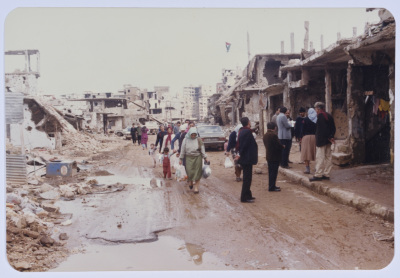 A View of Destruction, Shatila Camp, 1987