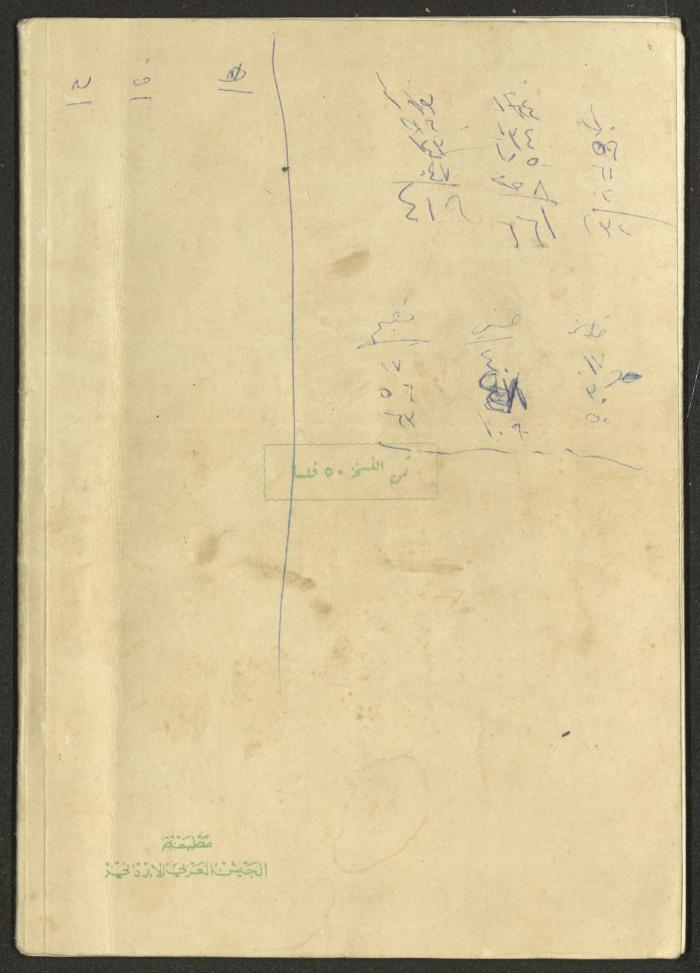 العدد العاشر من المجلة العسكرية الصادرة عن الجيش الأردني، حزيران 1957