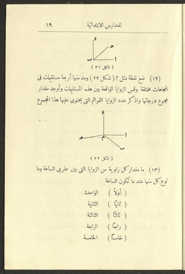 Geometry Textbook for Elementary Schools, 1925