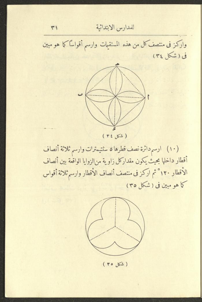 Geometry Textbook for Elementary Schools, 1925