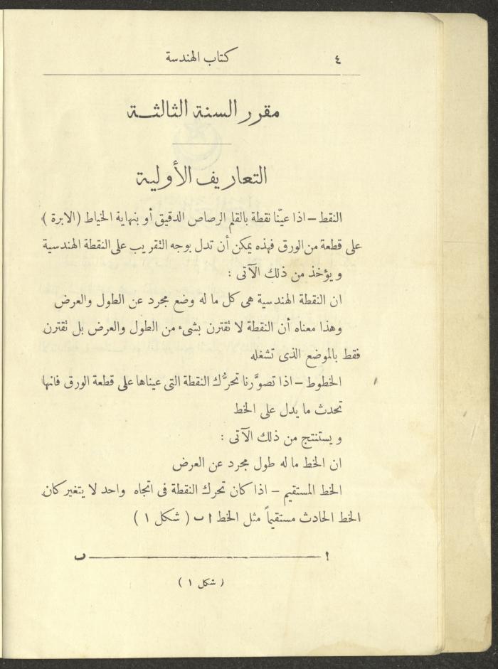 Geometry Textbook for Elementary Schools, 1925