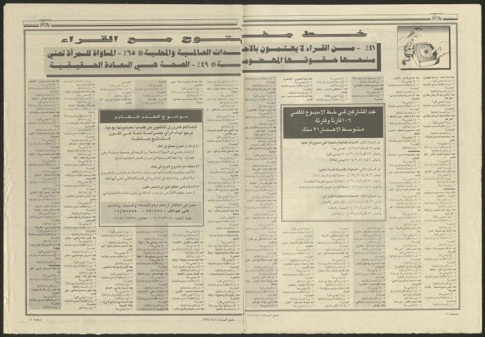 ملحق صحيفة الصنارة الخاص بالأسرة، 5 آب 1994 