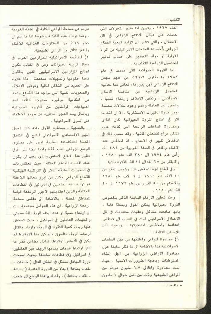 Issue 97 of al-Kateb Magazine, May 1988