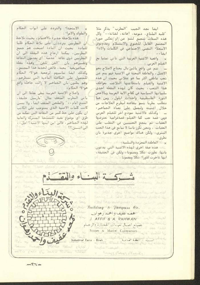The 4th Issue of al-Kateb Magazine, April 1980 