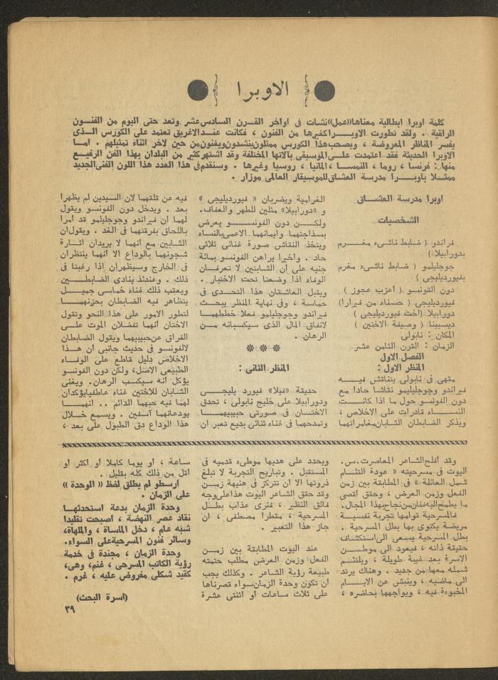 العدد الثالث من مجلة المسرح، 1977