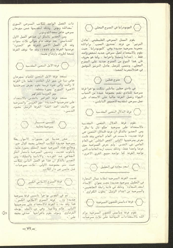 The 4th Issue of al-Kateb Magazine, April 1980 