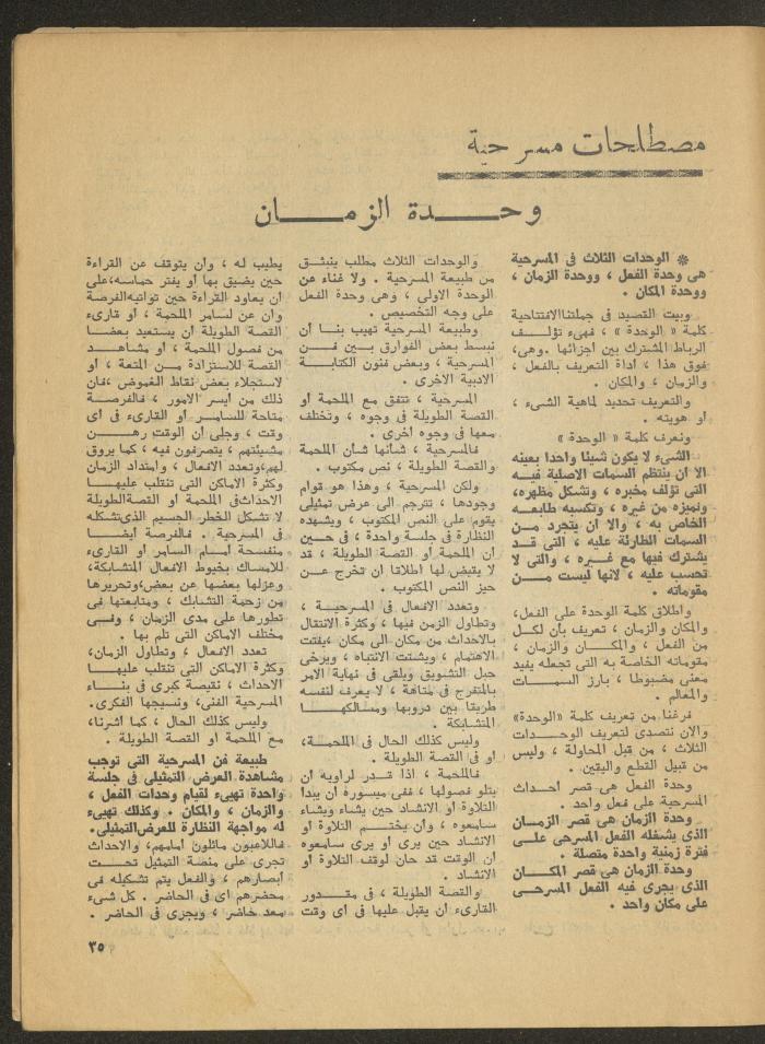 العدد الثالث من مجلة المسرح، 1977