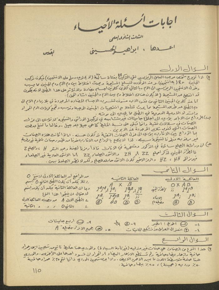 Issue 1 of al-Bayader Magazine, May 1979