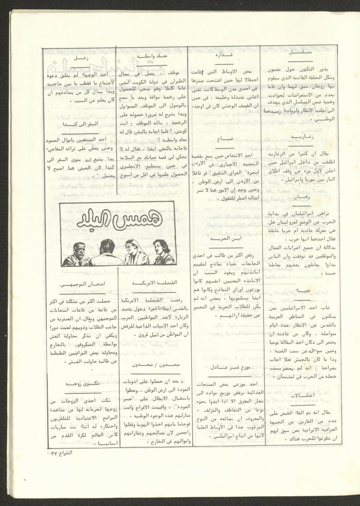 The 41st Issue of ash-Sheraa Magazine, July 1982