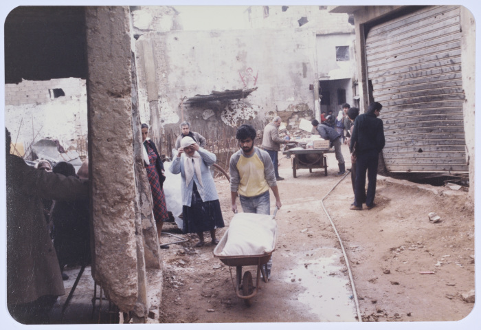 A Scene from Daily Life, Shatila Camp, 1987 