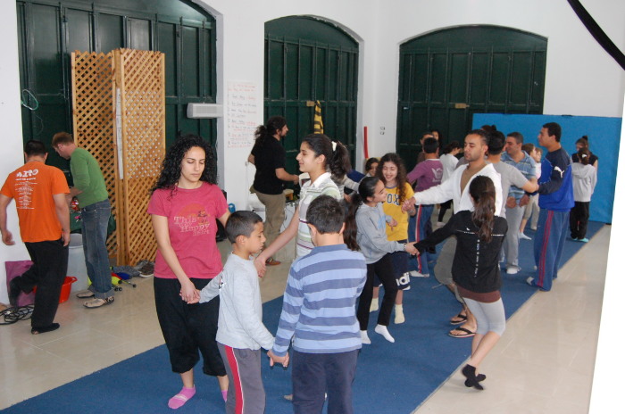 A Photograph from PCS's Training with a Spanish Troupe, 2009
