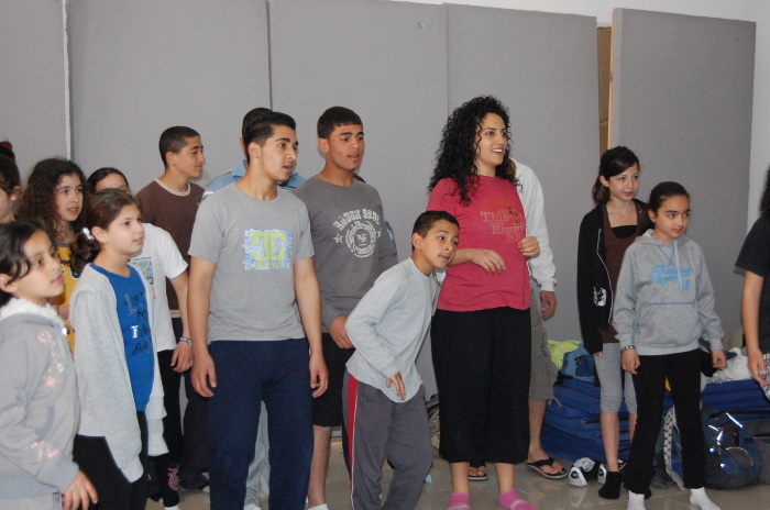 A Photograph from PCS's Training with a Spanish Troupe, 2009
