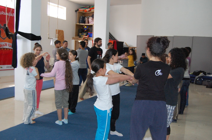 A Photograph from PCS's Training with a Spanish Troupe, 2009
