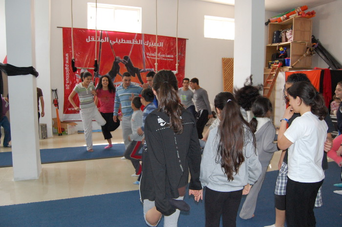 A Photograph from PCS's Training with a Spanish Troupe, 2009
