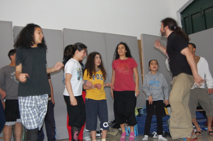 A Photograph from PCS's Training with a Spanish Troupe, 2009
