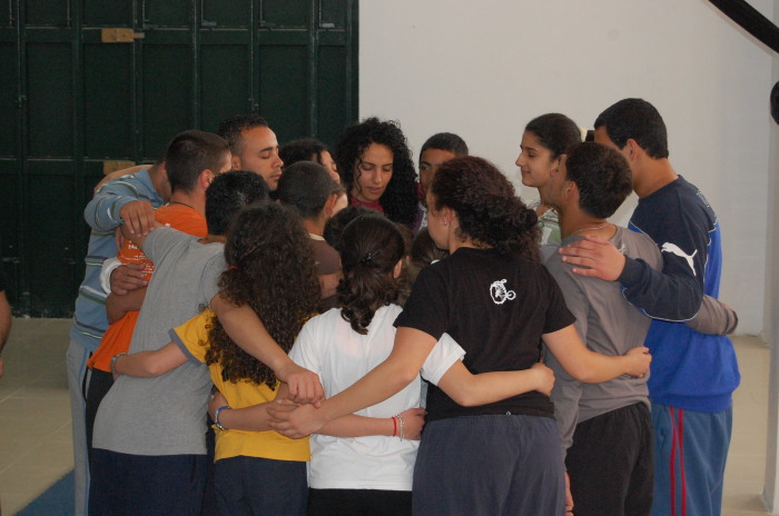 A Photograph from PCS's Training with a Spanish Troupe, 2009
