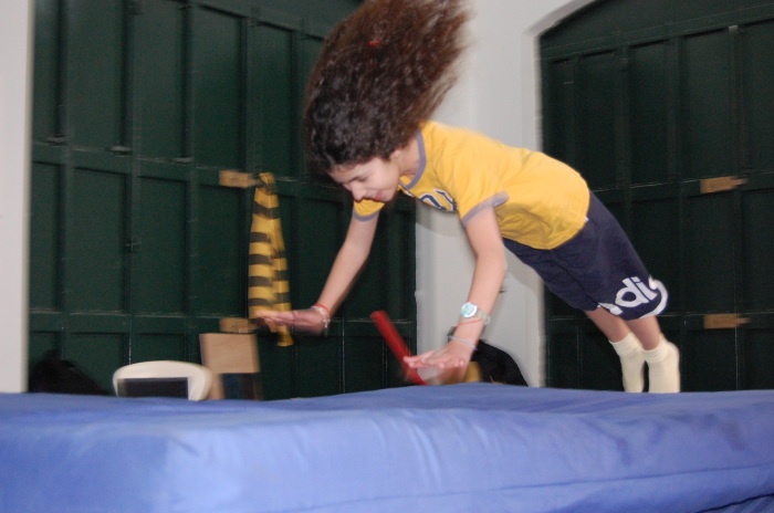 A Photograph from PCS's Training with a Spanish Troupe, 2009
