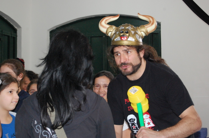 A Photograph from PCS's Training with a Spanish Troupe, 2009
