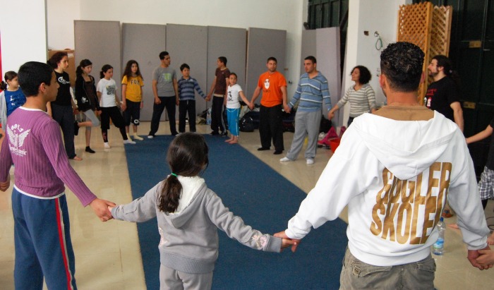 A Photograph from PCS's Training with a Spanish Troupe, 2009
