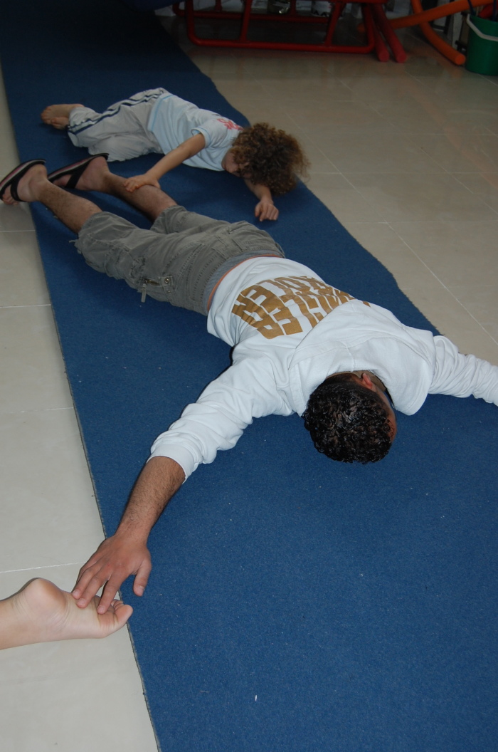 A Photograph from PCS's Training with a Spanish Troupe, 2009
