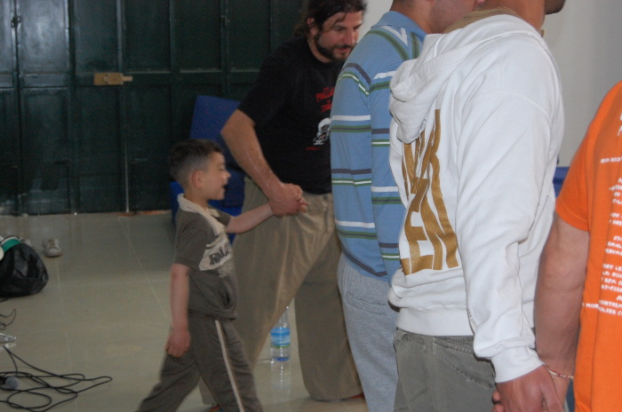 A Photograph from PCS's Training with a Spanish Troupe, 2009
