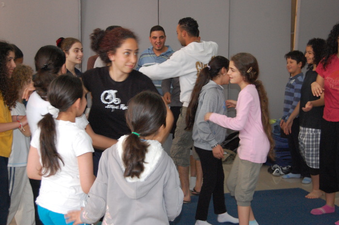 A Photograph from PCS's Training with a Spanish Troupe, 2009
