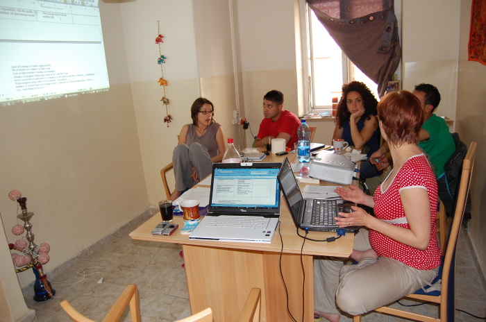 Workshop for the Palestinian Circus School on Strategic Planning 