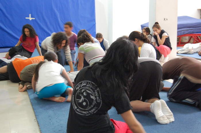 A Photograph from PCS's Training with a Spanish Troupe, 2009
