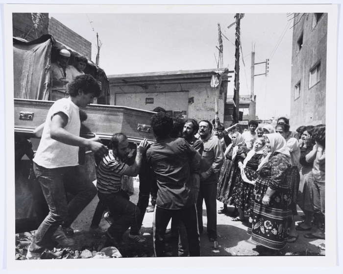 A Shaheed's Funeral, Burj al-Barajneh Camp, 1986- 1987 