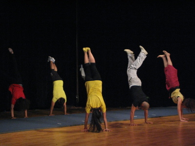 "Circus Behind the Wall" Production Performed by the Palestinian Circus School in Toulouse, France 
