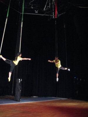 "Circus Behind the Wall" Production Performed by the Palestinian Circus School in Toulouse, France 