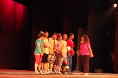 A Performance by the Palestinian Circus School in Cairo 