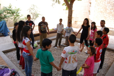 A Performance by the Palestinian Circus School in Cairo 