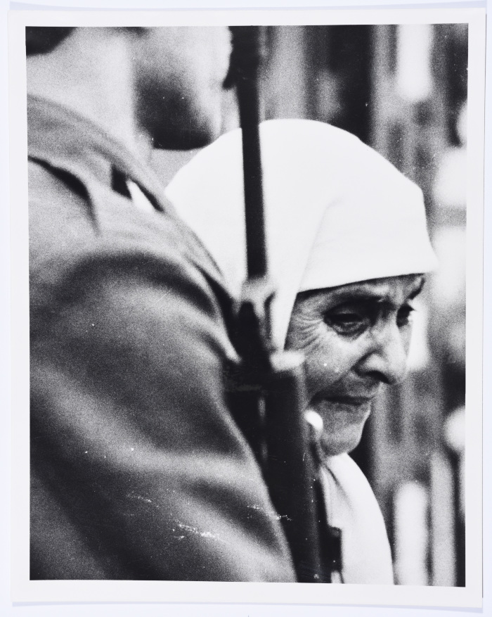 A Crying Woman from one of the refugee camps during the war of camps in Lebanon