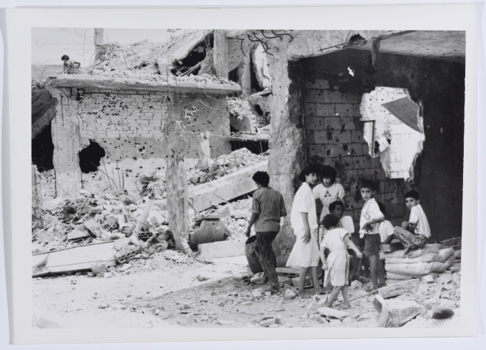 Children in a Palestinian Refugee Camp, Lebanon, 1987