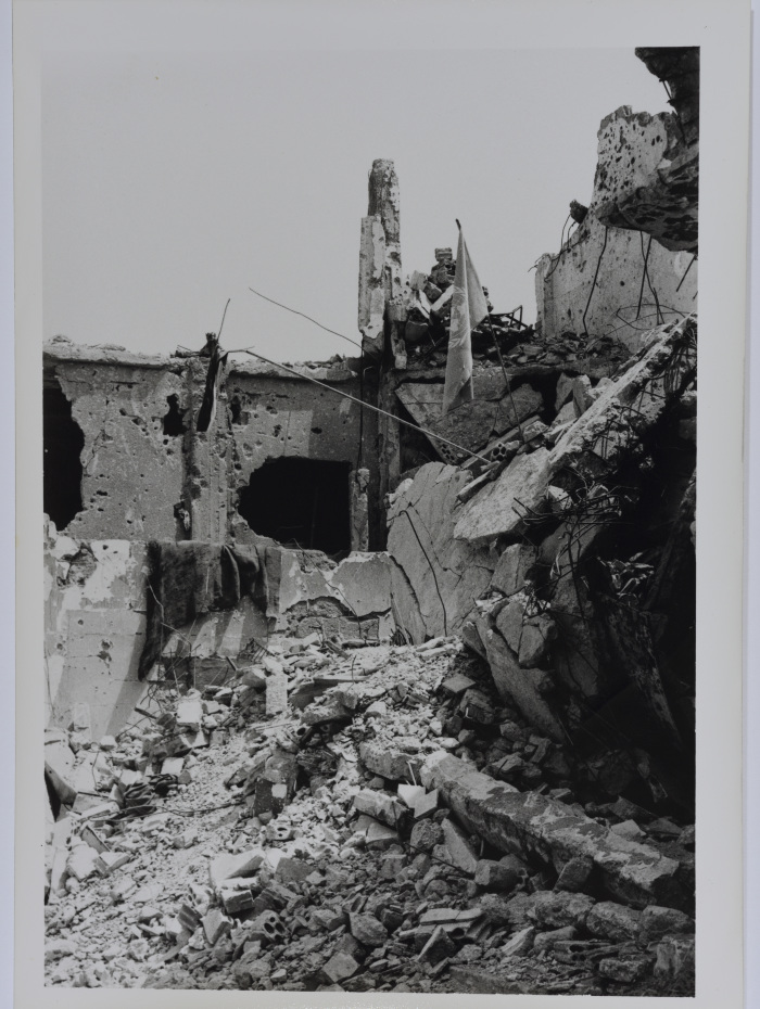 The Remains of Destroyed Houses, Shatila Camp, 1987