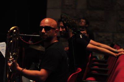 من عرض "لوين" الذي قدمته "مدرسة سيرك فلسطين"