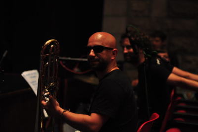 من عرض "لوين" الذي قدمته "مدرسة سيرك فلسطين"